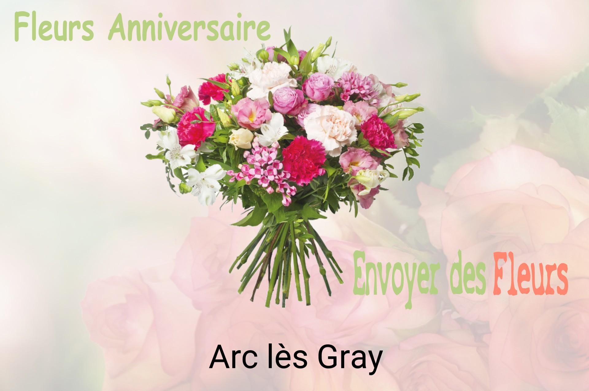 Bouquet de fleurs d’anniversaire livré à Arc-lès-Gray